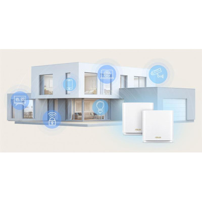 Wi-Fi Mesh система Asus ZenWiFi XT9 2pk White (90IG0740-MO3B40) Wi-Fi Mesh система Asus ZenWiFi XT9 2pk White (90IG0740-MO3B40)