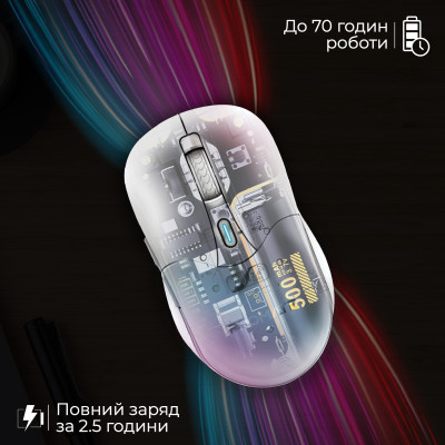 Миша бездротова Promate Samo White Миша бездротова Promate Samo White