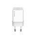 Мережевий зарядний пристрій ColorWay GaN Mini 30W PD Port PPS USB-C White (CW-CHS054PD-WT)