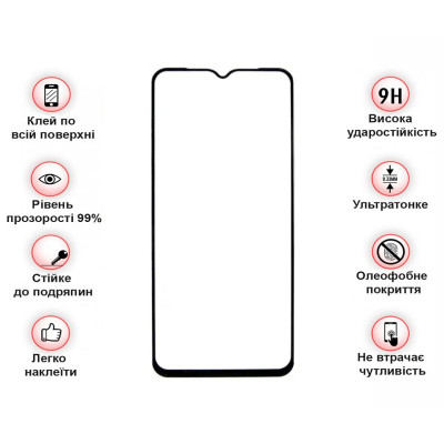 Захисне скло BeCover для Blackview A52 Pro Black (712128)