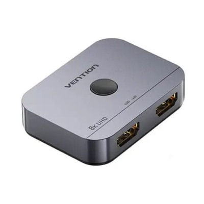 Світч 2-Port Bi-Directional 8K HDMI Gray Aluminium Alloy Type (AKPH0) Світч 2-Port Bi-Directional 8K HDMI Gray Aluminium Alloy Type (AKPH0)