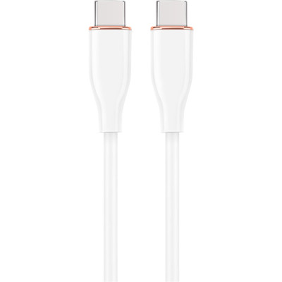 Кабель Cablexpert USB Type-C - USB Type-C (M/M), 3 A, 60 W, 1.5 м, White (CC-USB2S-CMCM-1.5M-W) Кабель Cablexpert USB Type-C - USB Type-C (M/M), 3 A, 60 W, 1.5 м, White (CC-USB2S-CMCM-1.5M-W)