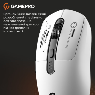 Миша бездротова GamePro Genesis Winner White (GM079W) Миша бездротова GamePro Genesis Winner White (GM079W)