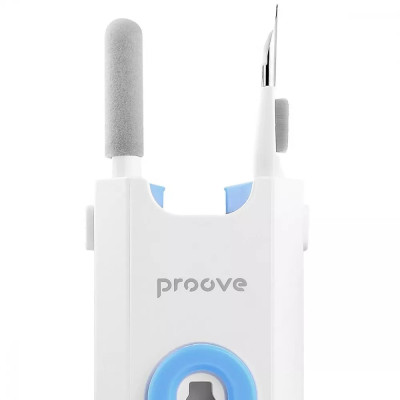 Багатофункціональний набір Proove Mr. Cleaner 8in1 для чищення електроніки та гаджетів White (MCS00000802) Багатофункціональний набір Proove Mr. Cleaner 8in1 для чищення електроніки та гаджетів White (MCS00000802)