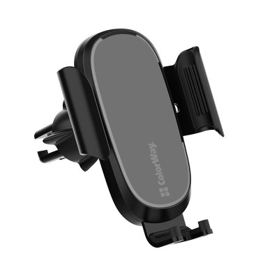 Бездротовий зарядний пристрій ColorWay Air Vent Car Wireless Charger 15W Black (CW-CHAW038Q-BK) Бездротовий зарядний пристрій ColorWay Air Vent Car Wireless Charger 15W Black (CW-CHAW038Q-BK)
