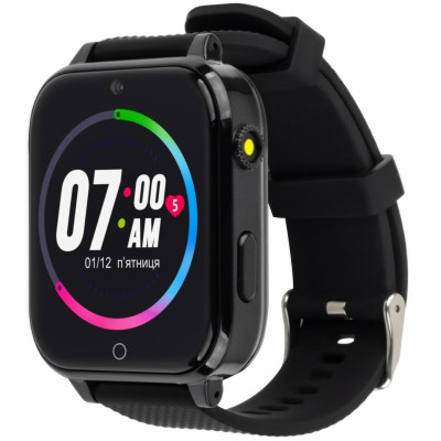 Дитячий смарт-годинник Garmix PointPRO-300 4G/GPS/WiFi Black Дитячий смарт-годинник Garmix PointPRO-300 4G/GPS/WiFi Black
