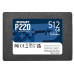 Накопичувач SSD 512GB Patriot P220 2.5" SATAIII TLC (P220S512G25)