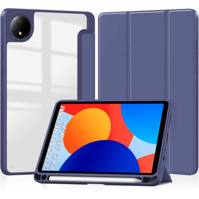 Чохол-книжка BeCover Soft Edge TPU для Xiaomi Redmi Pad SE 8.7 Deep Blue (712565) Чохол-книжка BeCover Soft Edge TPU для Xiaomi Redmi Pad SE 8.7 Deep Blue (712565)