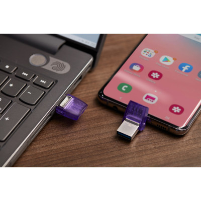 Флеш-накопичувач USB3.2 256GB Type-C Kingston DataTraveler microDuo 3C (DTDUO3CG3/256GB) Флеш-накопичувач USB3.2 256GB Type-C Kingston DataTraveler microDuo 3C (DTDUO3CG3/256GB)