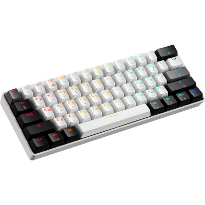 Клавіатура GamePro Genesis Infinity MK130BW Black/White Клавіатура GamePro Genesis Infinity MK130BW Black/White