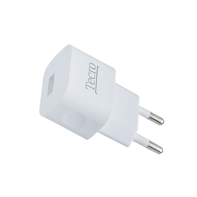Мережевий зарядний пристрій Tecro (1xUSB, 1A) White (TR-CHG01-WT) Мережевий зарядний пристрій Tecro (1xUSB, 1A) White (TR-CHG01-WT)