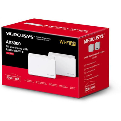 WiFi Mesh система Mercusys Halo H80X 2-pack WiFi Mesh система Mercusys Halo H80X 2-pack