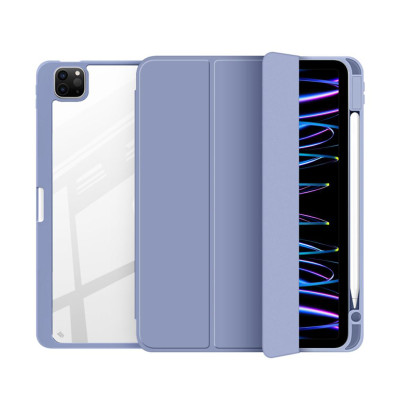 Чохол-книжка BeCover Soft Edge TPU з кріпленням Apple Pencil для Apple iPad Pro 12.9 2020/2021/2022 Purple (711710)