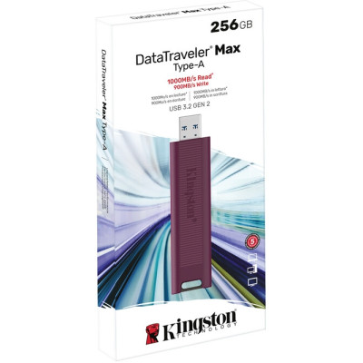 Флеш-накопичувач USB3.2 256GB Kingston DataTraveler Max Red (DTMAXA/256GB)