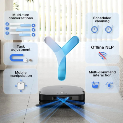 Робот-пилосос Ecovacs Deebot Ozmo X5 Pro Omni (DDX39) Black Робот-пилосос Ecovacs Deebot Ozmo X5 Pro Omni (DDX39) Black