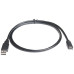 Кабель REAL-EL USB - USB Type-C V 2.0 (M/M), 1 м, чорний (EL123500016) Кабель REAL-EL USB - USB Type-C V 2.0 (M/M), 1 м, чорний (EL123500016)