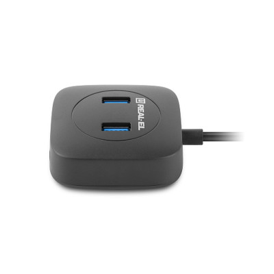 USB-хаб REAL-EL CQ-407 4 ports USB-хаб REAL-EL CQ-407 4 ports