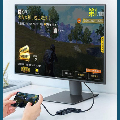 Адаптер Ugreen CM260 DisplayPort+HDMI+VGA - USB Type-C (F/M), Black (60568) Адаптер Ugreen CM260 DisplayPort+HDMI+VGA - USB Type-C (F/M), Black (60568)