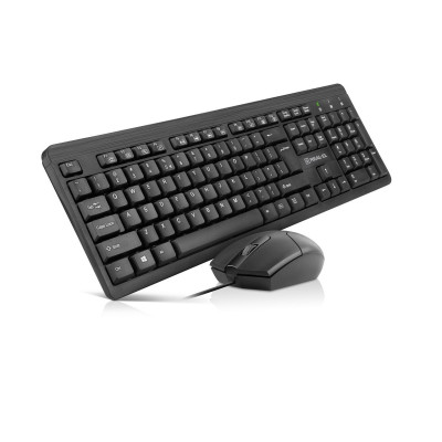 Комплект (клавіатура, миша) REAL-EL Standard 504 Kit Black (EL123100037) Комплект (клавіатура, миша) REAL-EL Standard 504 Kit Black (EL123100037)