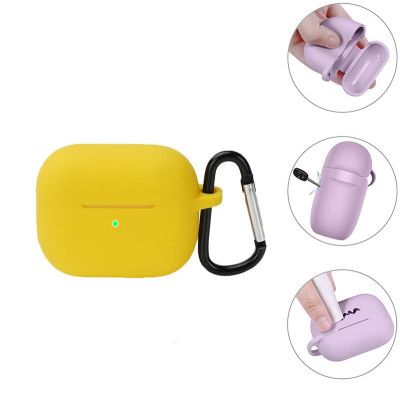 Чохол для навушників BeCover для Apple AirPods (3nd Gen) Yellow (707233) Чохол для навушників BeCover для Apple AirPods (3nd Gen) Yellow (707233)