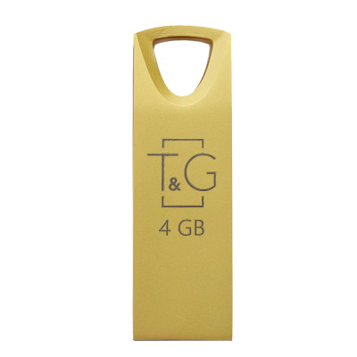 Флеш-накопичувач USB 4GB T&G 117 Metal Series Gold (TG117GD-4G) Флеш-накопичувач USB 4GB T&G 117 Metal Series Gold (TG117GD-4G)