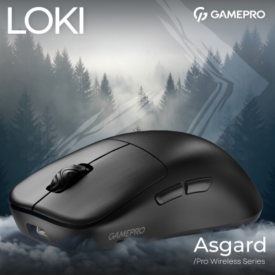 Миша бездротова GamePro Asgard Loki Black (GM022B) Миша бездротова GamePro Asgard Loki Black (GM022B)