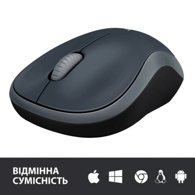 Миша бездротова Logitech M185 Grey (910-002238) Миша бездротова Logitech M185 Grey (910-002238)