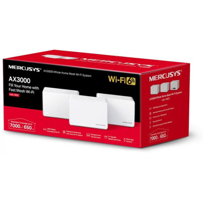 WiFi Mesh-система Mercusys Halo H80X 3-pack WiFi Mesh-система Mercusys Halo H80X 3-pack