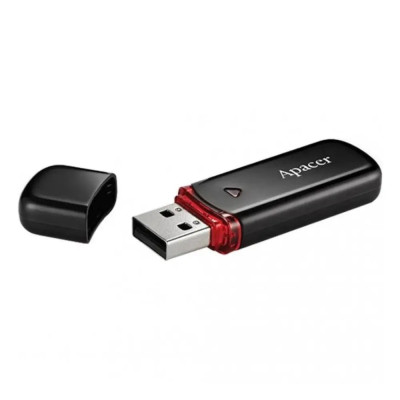 Флеш-накопичувач USB 32GB Apacer AH333 Black (AP32GAH333B-1) Флеш-накопичувач USB 32GB Apacer AH333 Black (AP32GAH333B-1)