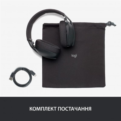 Bluetooth-гарнітура Logitech Zone Vibe 100 Wireless Graphite (981-001213) Bluetooth-гарнітура Logitech Zone Vibe 100 Wireless Graphite (981-001213)