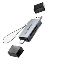 Кардрідер Cabletime USB3.0 A + USB Type-C, SD/TF, 5Gbps (CD40G) Кардрідер Cabletime USB3.0 A + USB Type-C, SD/TF, 5Gbps (CD40G)