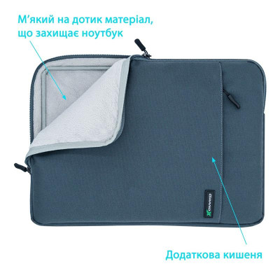 Чохол для ноутбука Grand-X SL-14D 14 Чохол для ноутбука Grand-X SL-14D 14