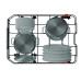 Вбудована посудомийна машина Whirlpool WSIO3O34PFEX