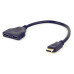 Кабель-розгалужувач Cablexpert HDMI - 2хHDMI (M/F), 0.3 м, Black (DSP-2PH4-04) Кабель-розгалужувач Cablexpert HDMI - 2хHDMI (M/F), 0.3 м, Black (DSP-2PH4-04)