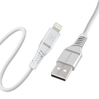 Кабель Promate PowerLine-Ai120 USB - Lightning (M/M), 2.4 A, 1.2 м, White Кабель Promate PowerLine-Ai120 USB - Lightning (M/M), 2.4 A, 1.2 м, White