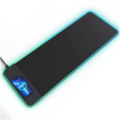 Килимок для миші з бездротовим зарядним пристроєм Choetech (T543-F) RGB Illuminated 15W Wireless Charging Mouse Pad Килимок для миші з бездротовим зарядним пристроєм Choetech (T543-F) RGB Illuminated 15W Wireless Charging Mouse Pad