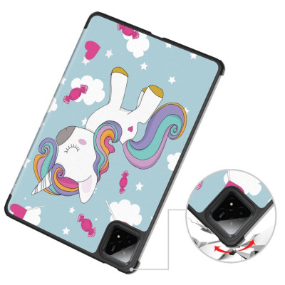 Чохол-книжка BeCover Smart Case для Xiaomi Pad 7/7 Pro 11.2 Unicorn (712816) Чохол-книжка BeCover Smart Case для Xiaomi Pad 7/7 Pro 11.2 Unicorn (712816)