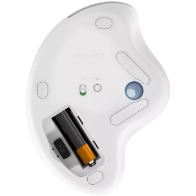 Мышь беспроводная Logitech Trackball Ergo M575 For Business Off White (910-006438) Мышь беспроводная Logitech Trackball Ergo M575 For Business Off White (910-006438)