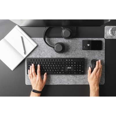 Клавіатура бездротова 2E KS260 WL EN/UKR Black (2E-KS260WB) Клавіатура бездротова 2E KS260 WL EN/UKR Black (2E-KS260WB)