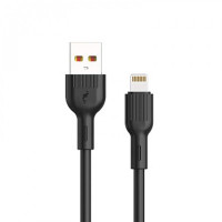 Кабель SkyDolphin S03L USB - Lightning (M/M), 1 м, Black (USB-000416) Кабель SkyDolphin S03L USB - Lightning (M/M), 1 м, Black (USB-000416)