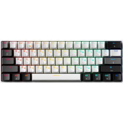 Клавіатура GamePro Genesis Infinity MK130BW Black/White Клавіатура GamePro Genesis Infinity MK130BW Black/White