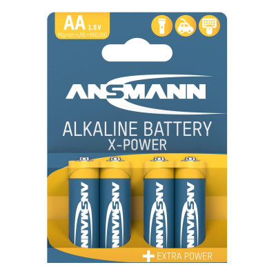 Батарейка Ansmann X-Power AA/LR06 BL 4шт Батарейка Ansmann X-Power AA/LR06 BL 4шт