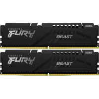 Модуль пам`яті DDR5 2x32GB/5600 Kingston Fury Beast Black (KF556C36BBE2K2-64)