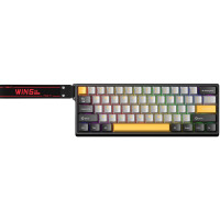Клавіатура Aula WIN68 HE Max Magnetic Switch Black/Grey/Yellow (6978080504036)