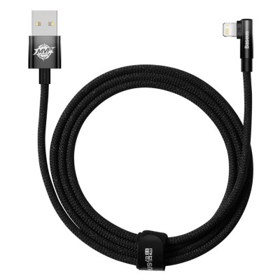 Кабель Baseus MVP 2 USB - Lightning (M/M), 2.4A, 2 м Black (CAVP000101) Кабель Baseus MVP 2 USB - Lightning (M/M), 2.4A, 2 м Black (CAVP000101)