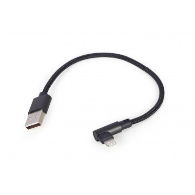 Кабель Cablexpert USB - Lightning (M/M), 0.2 м, чорний (CC-USB2-AMLML-0.2M) Кабель Cablexpert USB - Lightning (M/M), 0.2 м, чорний (CC-USB2-AMLML-0.2M)