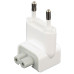 Перехідник IEC C7 - EU для блоків живлення Apple White (2000985553445)
