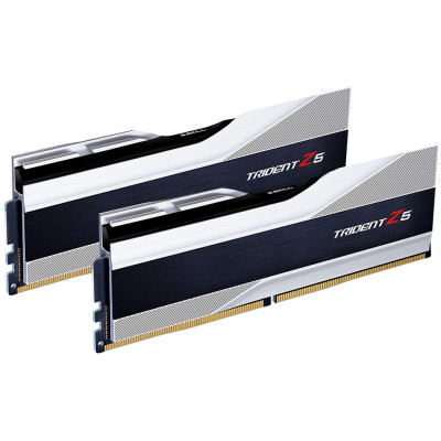 Модуль пам`ятi DDR5 2x16GB/6000 G.Skill Trident Z5 Silver (F5-6000J3040F16GX2-TZ5S) Модуль пам`ятi DDR5 2x16GB/6000 G.Skill Trident Z5 Silver (F5-6000J3040F16GX2-TZ5S)