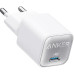 Мережевий зарядний пристрій Anker PowerPort 511 Nano III White, 30 W USB Type-C (A2147G21)