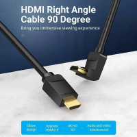 Кабель Vention HDMI - HDMI V 2.0 (M/M), 1 м, Black (AARBF) Кабель Vention HDMI - HDMI V 2.0 (M/M), 1 м, Black (AARBF)